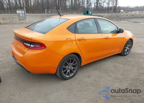 2013 Dodge Dart Sxt z USA, uszkodzony, nr VIN 1C3CDFBH6DD338030